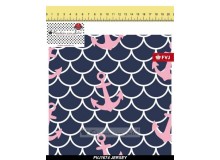 Jersey - Fräulein v. Julie Anker Waben rosa